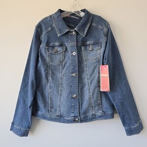 Wrangler Western Trucker Denim Jacket Women XL Western NWT
